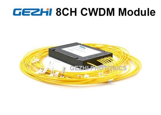 8 module recto 1270 de la fibre CWDM de canaux - 1610nm pour l'amplificateur optique de fibre
