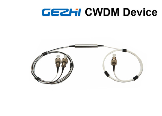 composants optiques de Deivce de filtre de 1x2 CWDM de petite taille pour la télécommunication