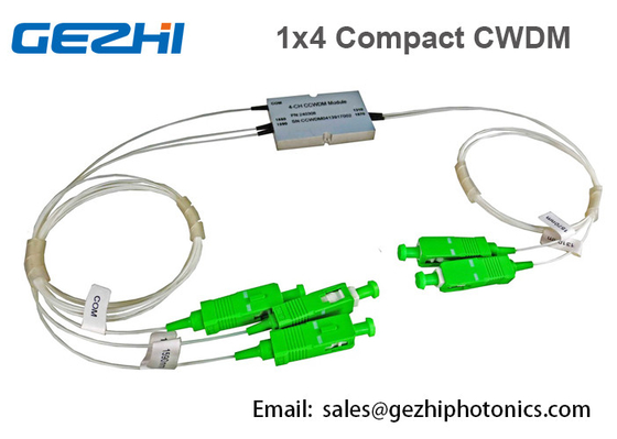 module optique du contrat CWDM Mux Demux de 1x4 ch pour le réseau optique passif