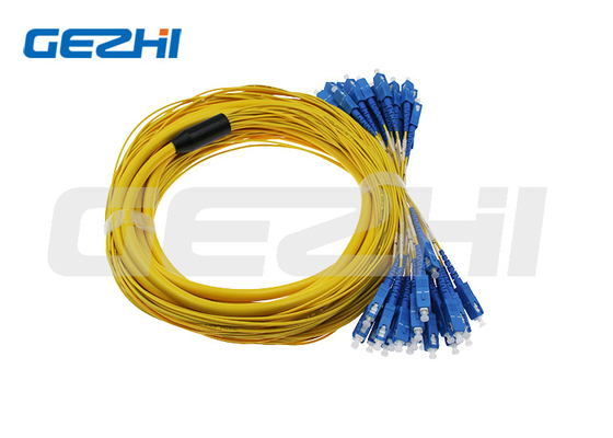 Type fibre optique de câble de connecteur de fibre Patchcord optique de Sc pour le système de communications