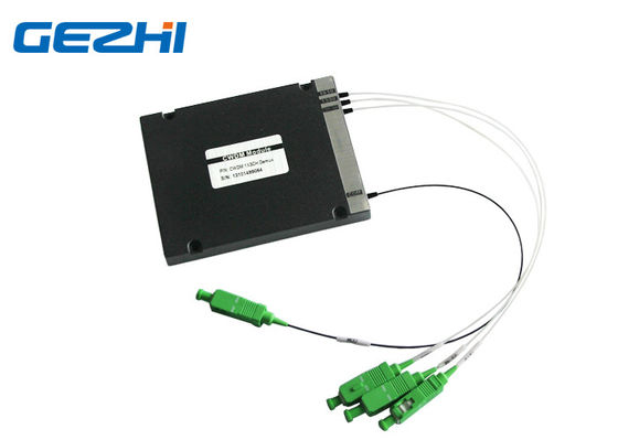 Multiplexeur simple de passif de la fibre 1550nm 1x3 CWDM