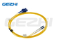 Corde de correction de fibre de duplex de noyau de PVC 2 LC au câble de correction de fibre de Sc pour FTTH