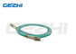 LC OM3/OM4 8/12/24f MPO/MTP câble de patch en fibre optique MPO avec connexion par câble à 12 cœurs
