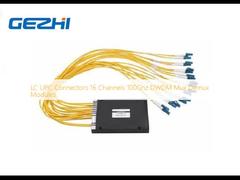 Connecteurs LC UPC 16 modules de démultiplexage multiplex des canaux 100Ghz DWDM