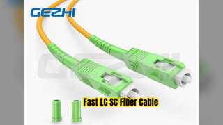 Câble fibre LC SC duplex monomode