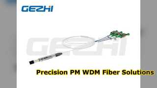 Multiplexeur à fibre optique de précision WDM fondu par PM