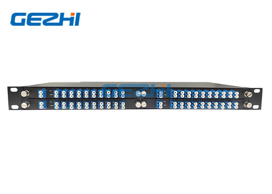 Châssis de support de LC UPC 8CH 100Ghz DWDM Mux Demux 4slot