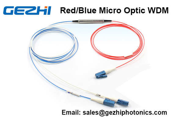 acheter Filtre gauche de la bande DWDM de WDM 3 micro rouges/bleus C d'optique pour le système de DWDM online manufacture