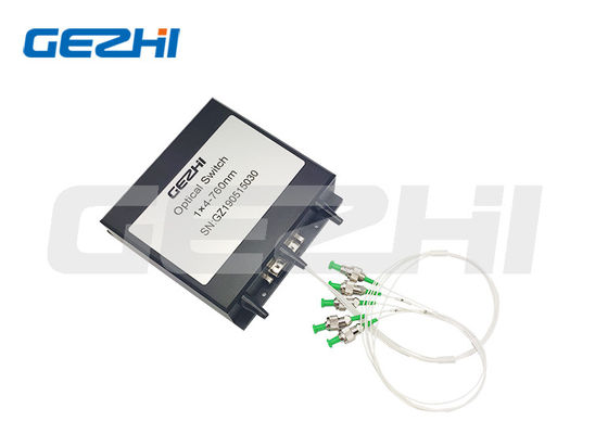 acheter Commutateur optique à fibres optiques sans verrouillage à mode unique 1x4 ports pour les applications de réseau à anneau fabrication en ligne