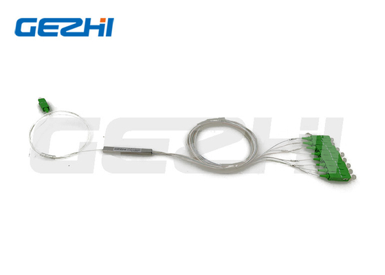 acheter tube optique d'acier inoxydable de diviseur de PLC de la fibre 1X8 avec le connecteur de Sc online manufacture