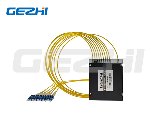 acheter Le support du module 2In1 de 8CH DWDM avec le double passif de mux de la fibre DWDM filtre des réseaux des canaux 1x8 online manufacture