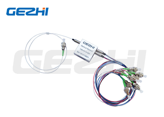 acheter Commutateur optique 1xx8t de connecteur mécanique unimodal du commutateur optique LC/UPC online manufacture