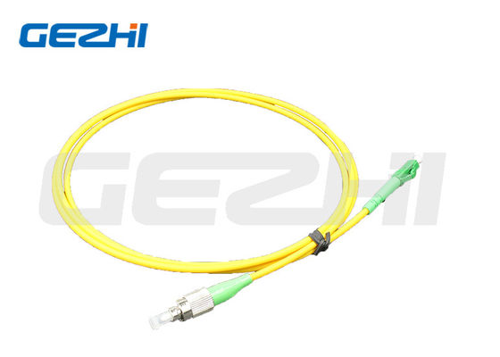acheter Cordon de brassage fibre optique simplex monomode FC vers LC avec gaine LSZH de longueur personnalisable pour transmission de données à faible perte d'insertion fabrication en ligne