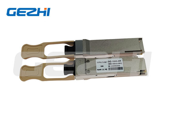 acheter appel aux propositions de l'émetteur-récepteur 100g du duplex LC Mmf de modules de 100gbase Qsfp28-100g/cfp2/cfp4 Sr4 850nm 100m online manufacture