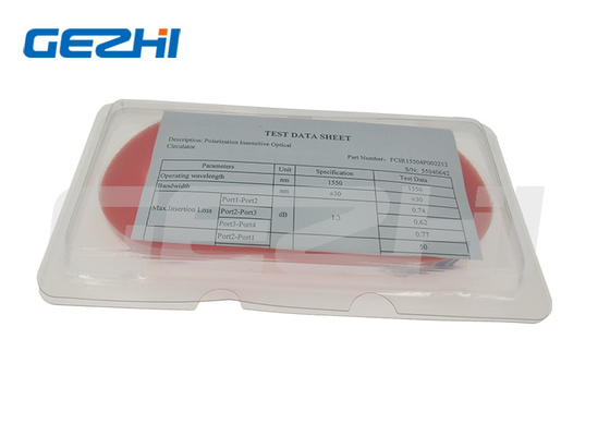 acheter 4 Sc circulateur optique RPA de fibre des ports 1550nm pour la grille de Bragg de fibre online manufacture
