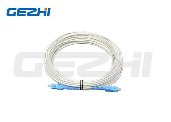 acheter La correction blindée de FTTH attachent OM1 la corde de correction optique duplex de fibre du pullover SC/LC/FC/ST online manufacture