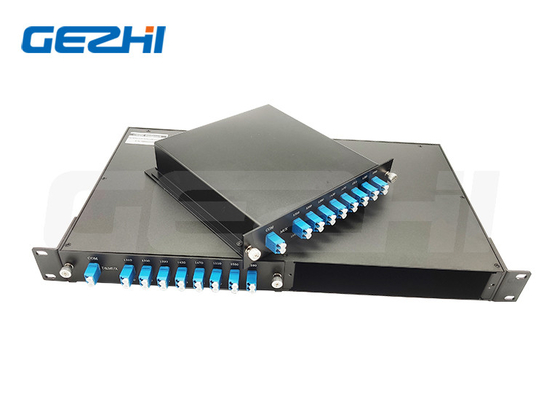acheter 16 la Manche de haute qualité 1U unités 16CH CWDM Mux Demux du support 2 de 19 pouces online manufacture