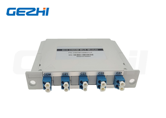 acheter 100GHz 8 multiplexeur de Division de longueur d'onde de la Manche DWDM Mux Demux online manufacture