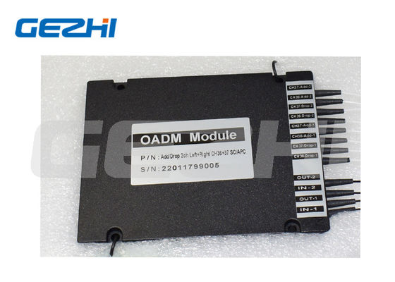 acheter Multiplexeur optique à double fibre DWDM OADM avec interface SC/APC et faible perte d'insertion fabrication en ligne