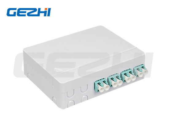 acheter Boîte de terminaison FTTH à 4 cœurs imperméable à l'eau Boîte de terminaison en fibre optique montée sur le mur avec matériau ABS fabrication en ligne