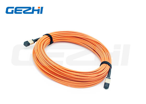 acheter 24F MPO Femme câble de tronc avec 3,0 mm LSZH jacket et résistance à la corrosion pour les centres de données fabrication en ligne