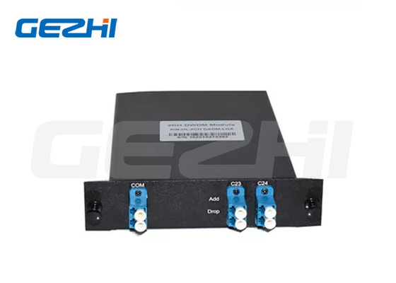 acheter 100 GHz FTTX 1310nm 2CH Optique Mux Demux OADM DWDM Ajouter le module de chute online manufacture
