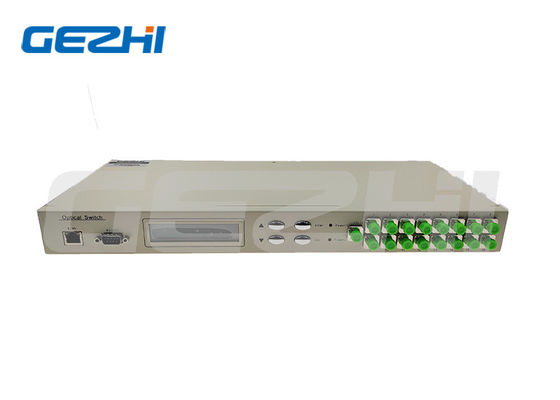 acheter Commutateur optique MEMS 1x16 monté en rack avec contrôle RS232 pour réseaux fibre optique fabrication en ligne