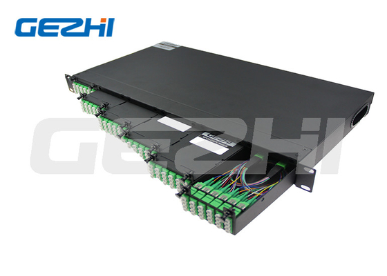 acheter 144 Base 1U montée sur un rack MPO-LC/APC Système de distribution de fibres optiques ODF à mode unique online manufacture