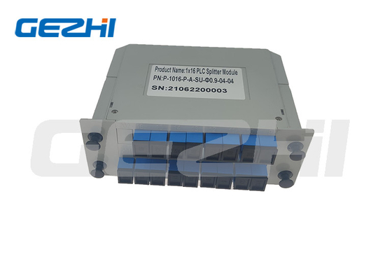 acheter 1x32 PLC Splitter Cassette Plug-in Type Splitter optique Insérer une cassette type PLC Splitter online manufacture