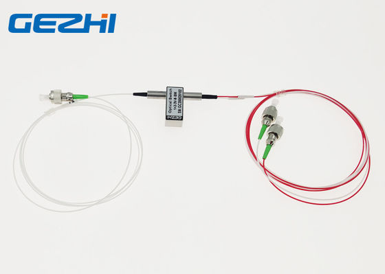 acheter commutateurs optiques de large fibre de la longueur d'onde 1x2 de 3V FC RPA 1260nm online manufacture