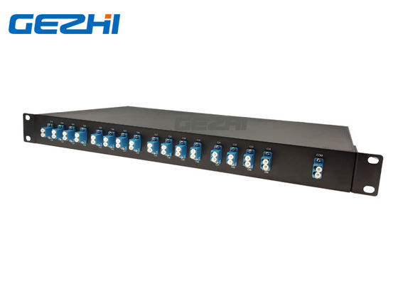 acheter 1U fibre 1x16 DWDM Mux Demux de réseau de bâti de support de 19 pouces double online manufacture