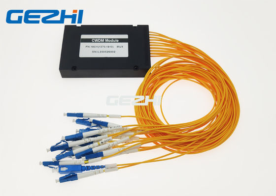 acheter Multiplexage par répartition en longueur d'onde brut de la boîte 1610nm 1x18 CWDM d'ABS online manufacture