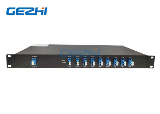 acheter le multiplex de la Manche CWDM des ports 8 de la bande 1310nm et démultiplexent online manufacture