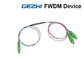 3 le passage gauche 1490nm du filtre CWDM Mux Demux de FWDM reflètent 1310/1550nm