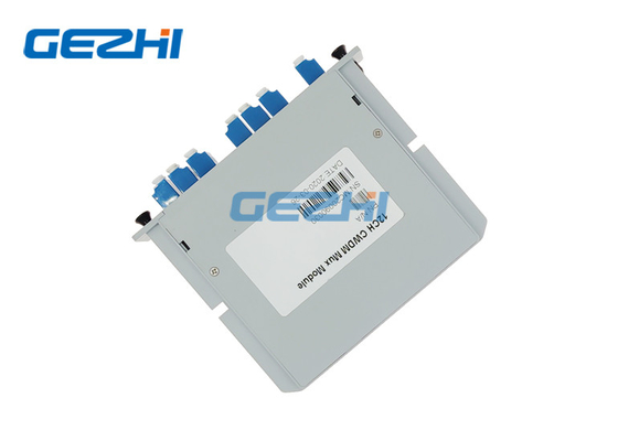 Cassette en plastique de bas connecteur du PDL LC UPC de module de la fibre CWDM de 12CH MUX