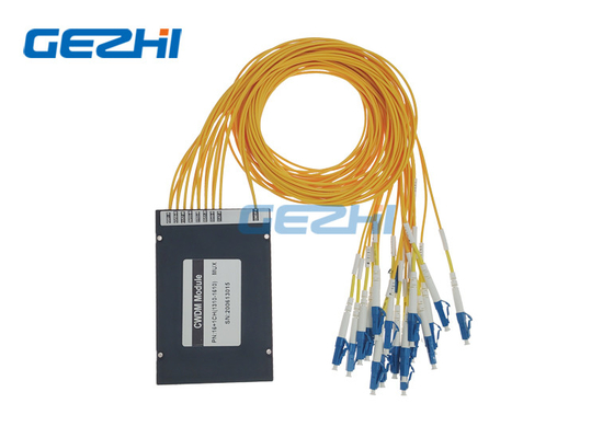 16 module LC/PC 1310 de la Manche CWDM - boîte optique de la fibre 1610nm