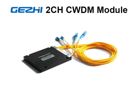 Module de Pigtailed de 2 de canaux d'Acess ABS du réseau CWDM Mux Demux