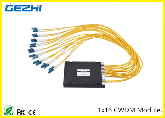 module 1260 de 1x16CH CWDM Mux Demux - longueurs d'onde multiples de connecteur de 1620nm LC