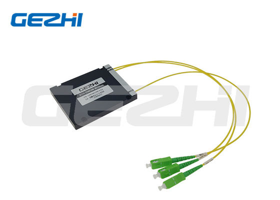 Mux Demux DWDM 100GHz avec faible perte d'insertion dans un boîtier ABS compact pour réseaux WDM
