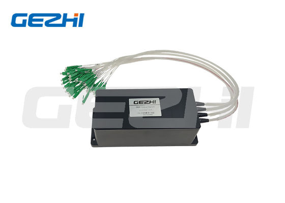 Commutateur optique fibre 1x48 ports pour réseau en anneau FTTx avec surveillance à distance et faible perte