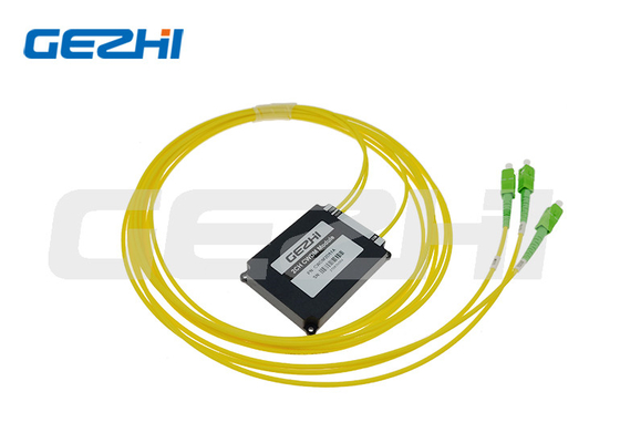 2CH 1490 1570 CWDM Mux Demux avec la longueur d'onde adaptée aux besoins du client et le connecteur