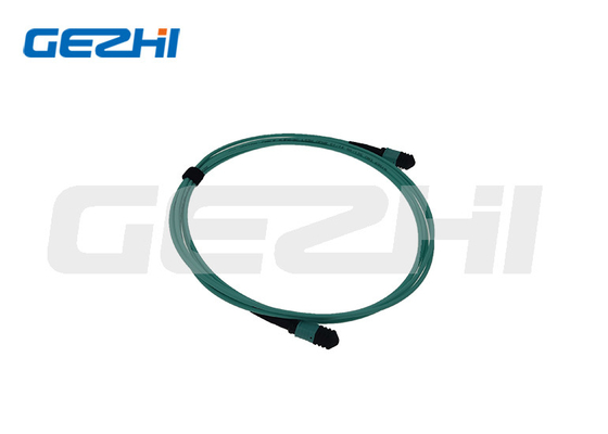 La correction optique de fibre de LC OM3/OM4 8/12/24F MPO/MTP attachent la veste de PVC/LSZH pour des télécom