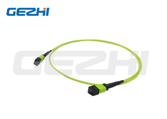 Cordon de brassage fibre optique MPO multimode OM5 avec longueur personnalisée pour applications de qualité centre de données