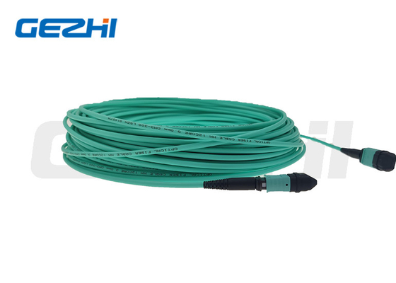 Longueur personnalisée du cordon de patch Lc Om3 à faible perte avec connecteur Mpo