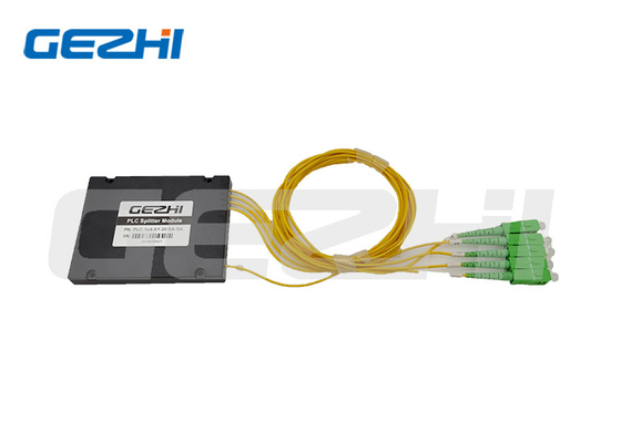 Type de cassette d'ABS module de diviseur de PLC de 1X4 pour la fibre au point FTTX