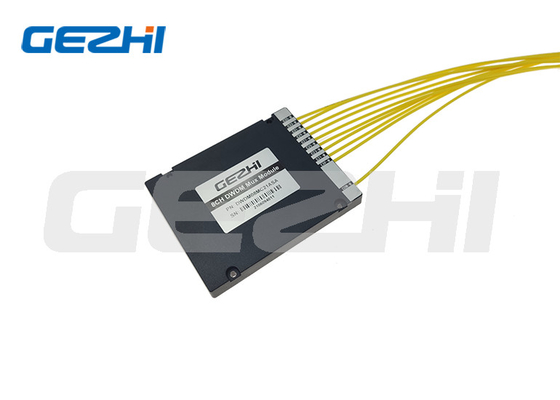 Filtres passifs à fibres Dwdm Mux pour les réseaux 8ch