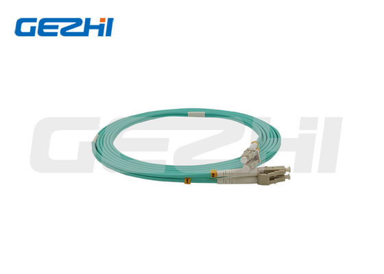 Fabricant FTTH Fibre optique LC OM3 Cordon de raccordement à fibre optique de cavalier de câble duplex multimode
