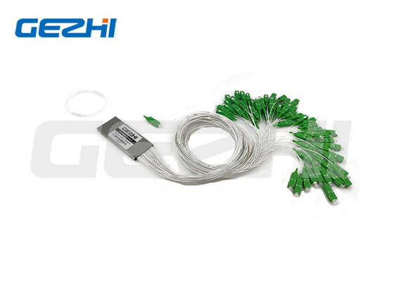 Type optique de tube d'acier inoxydable de diviseur de PLC de fibre de FC/APC 1x16