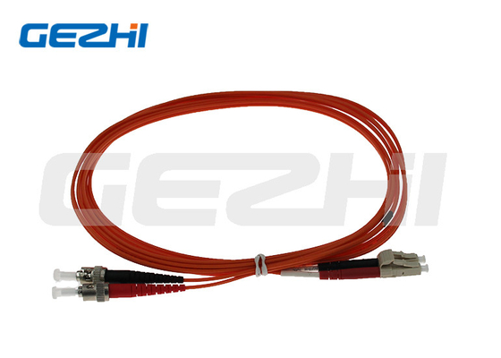 Duplex LC à la corde de correction optique de fibre de série de câble de correction de St pour FTTH