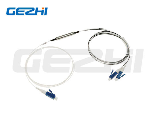 1x2 APC LC Filtre optique CWDM Mux Demux avec tube lâche 900um, faible perte d'insertion et isolation de canal élevée